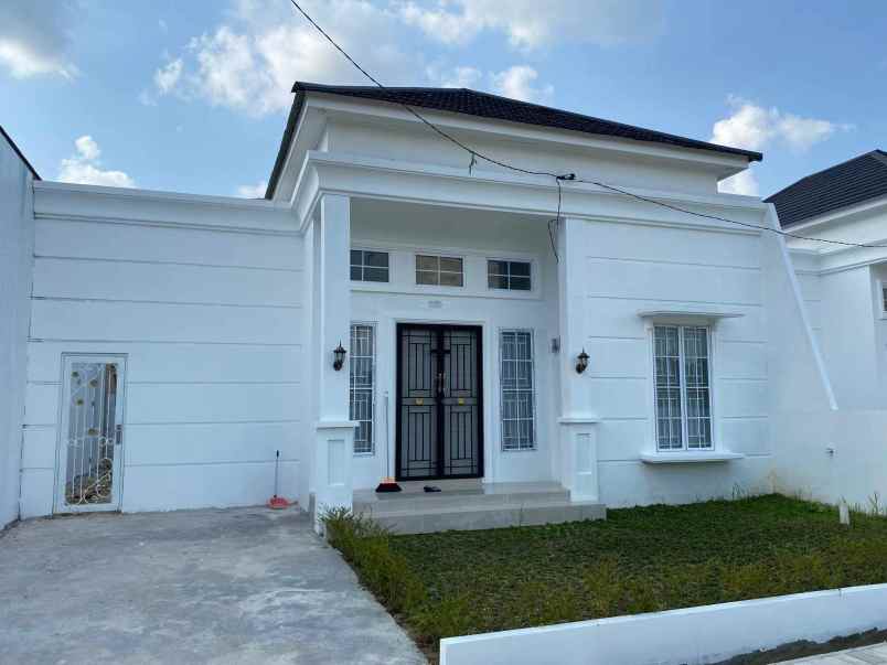 hunian minimalis cluster di jalan kapau sari pekanbaru