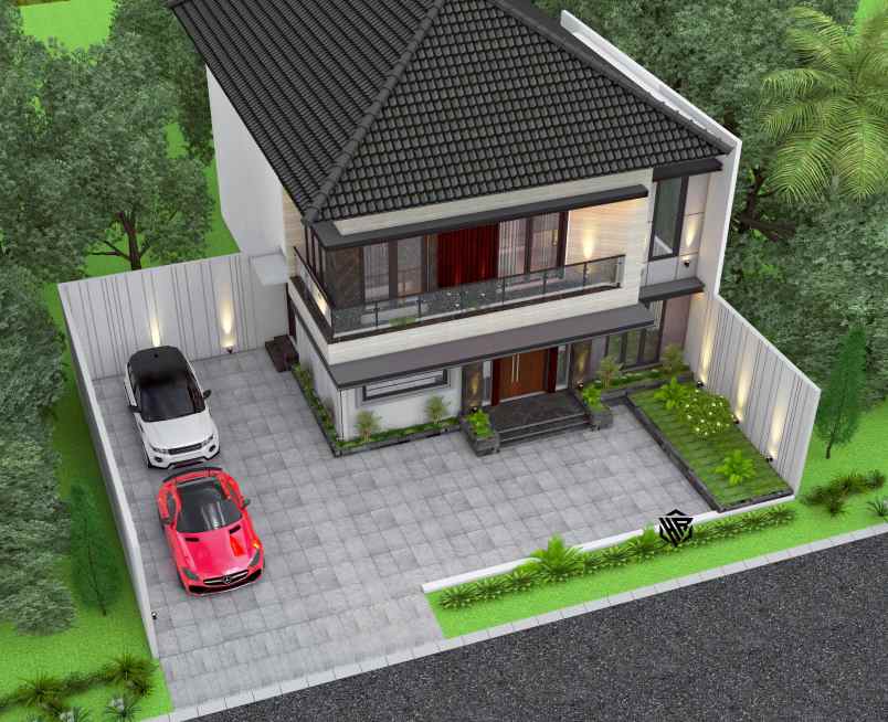 jual rumah classic modern dalam komplek di jagakarsa