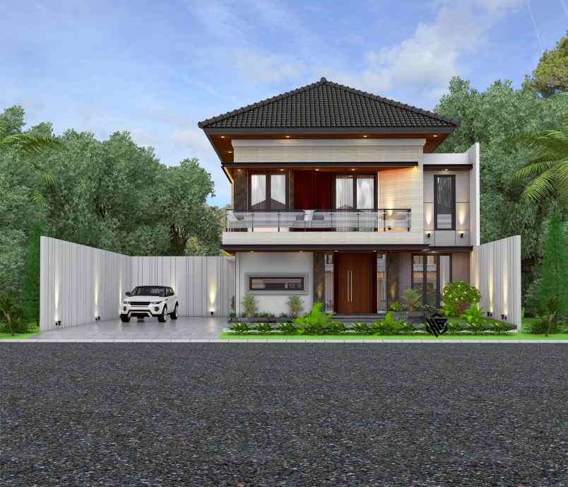 jual rumah classic modern dalam komplek di jagakarsa