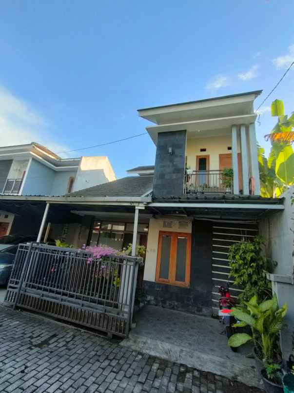 jual rumah cluster 2 lantai jln palagan sleman