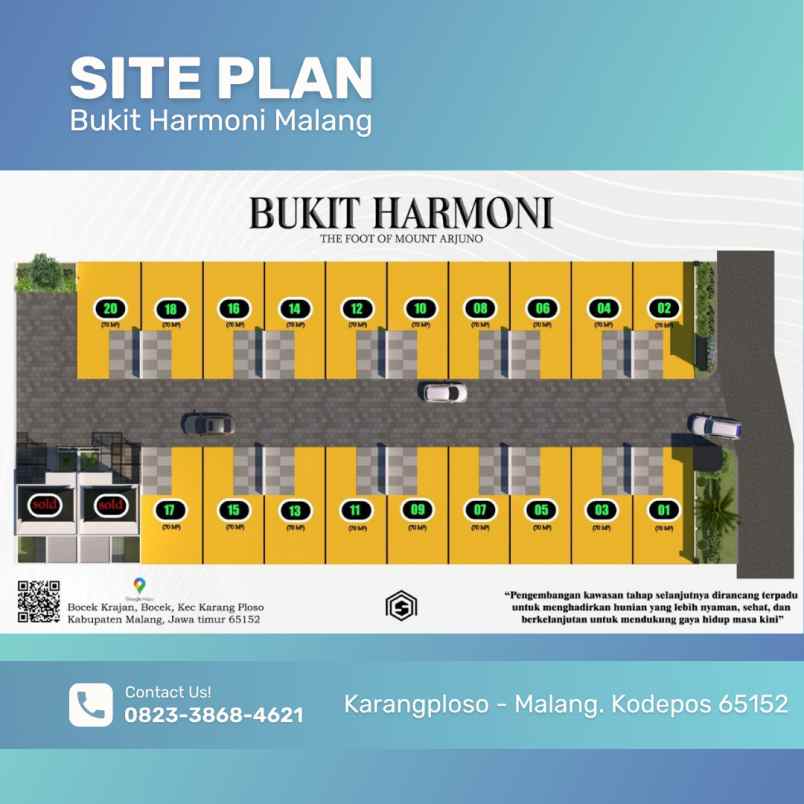 jual rumah karangploso malang dekat batu promo