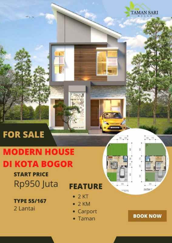 promo rumah syariah tanah luas di tengah kota bogor