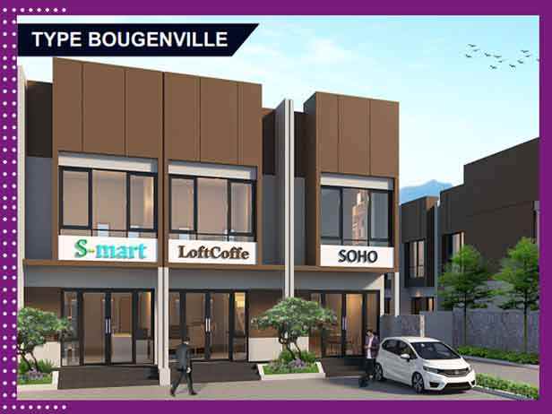 ruko gudang kantor jl raya bojong gede kedung