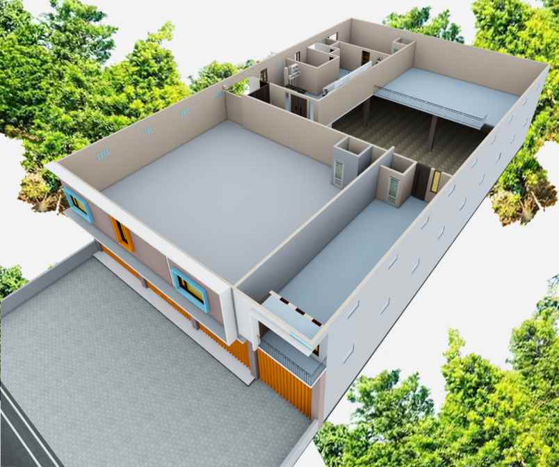 ruko gudang kantor jl raya sudirman dlanggu