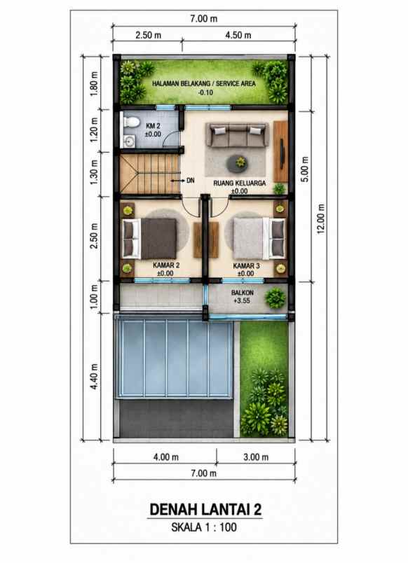 rumah 2 lantai shanaya bintang residence karawang