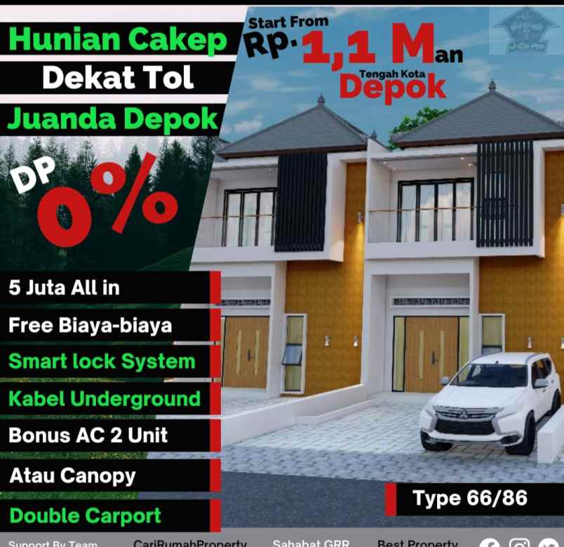 rumah bhaktijaya sukmajaya depok