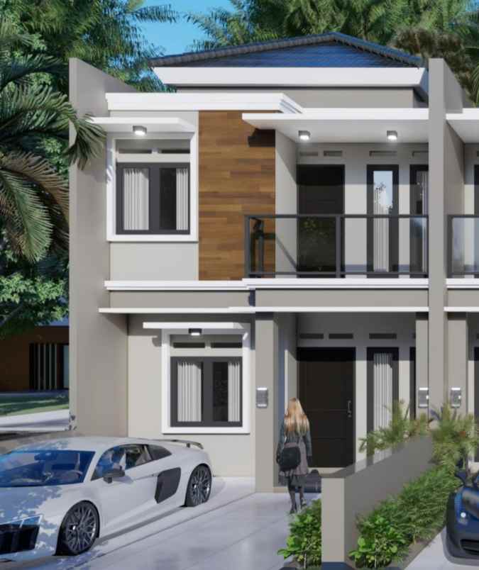 rumah cantik 1 29 milyar di harjamukti cimanggis depok