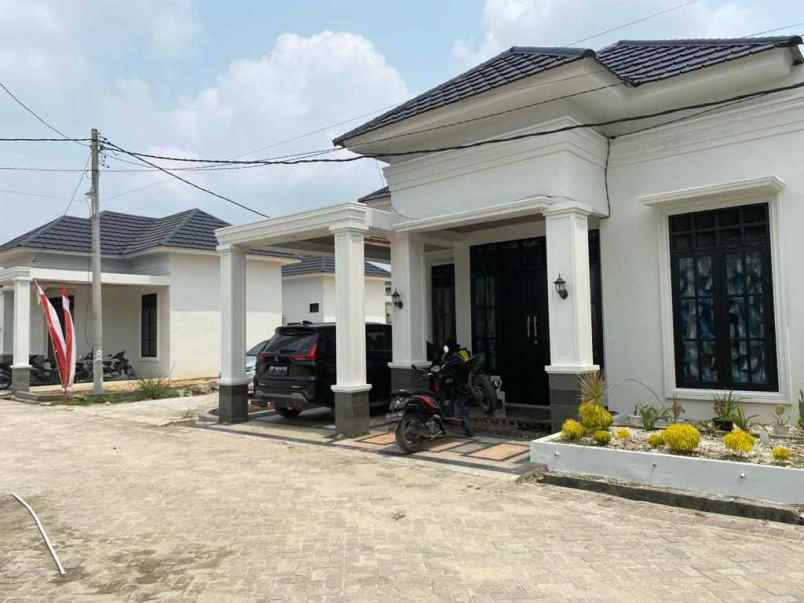 rumah cluster type 60 di jalan cipta karya pekanbaru