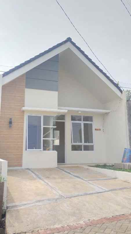 rumah desain scandinavian di laladon ciherang bogor