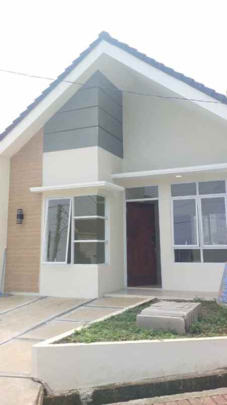 rumah desain scandinavian di laladon ciherang bogor