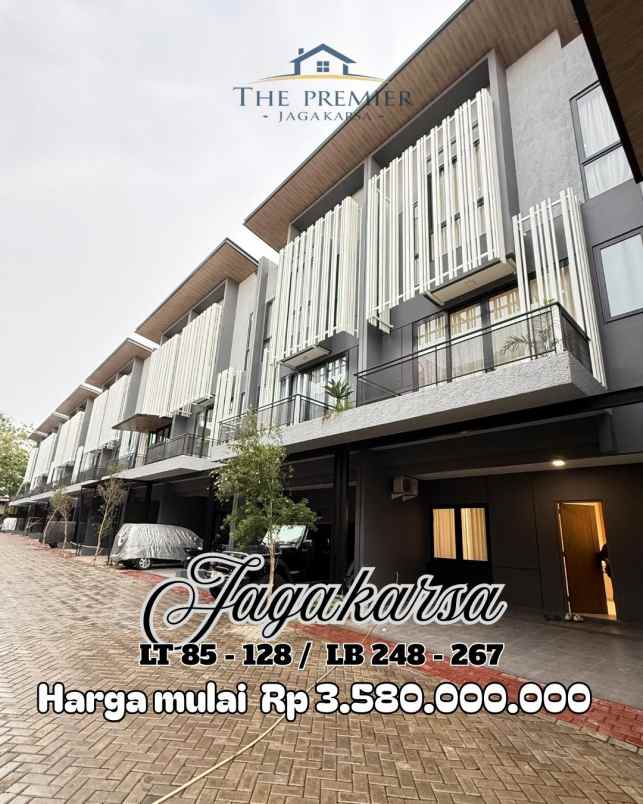 rumah dijual dalam cluster exclusive bebas banjir