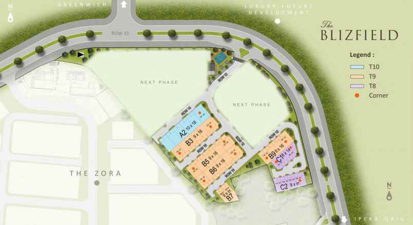 rumah jl lkr bumi botanika utara