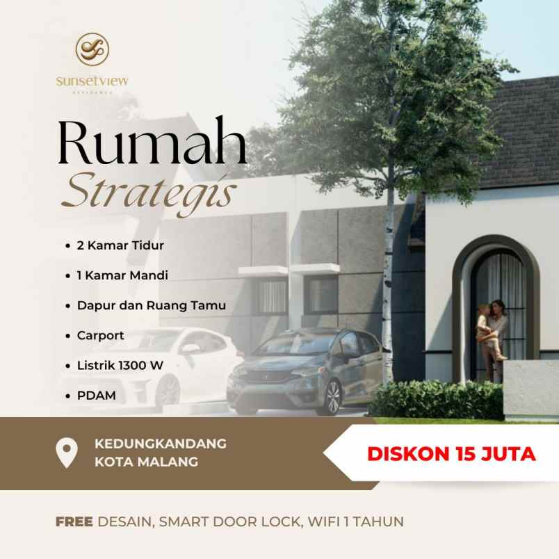 rumah mewah harga murah di kota malang