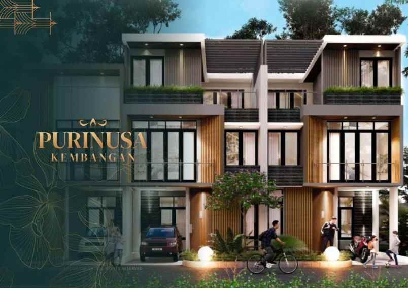 rumah premium di purinusa kembangan jakarta barat