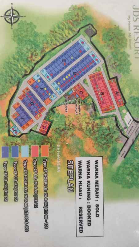 rumah resort strategis sawangan depok