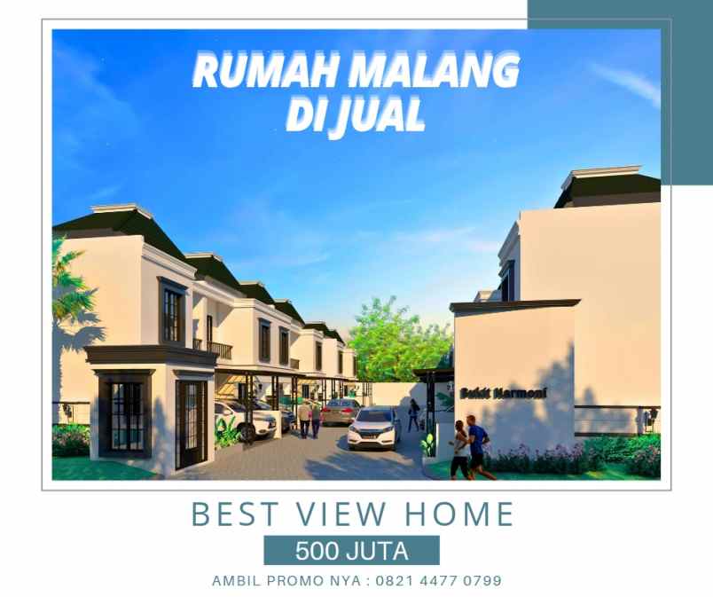 rumah villa dijual malang karangploso