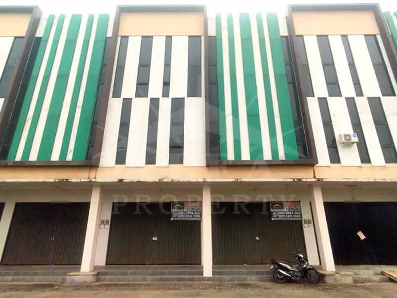sewa murah ruko gandeng 2 unit cck berbagai usaha