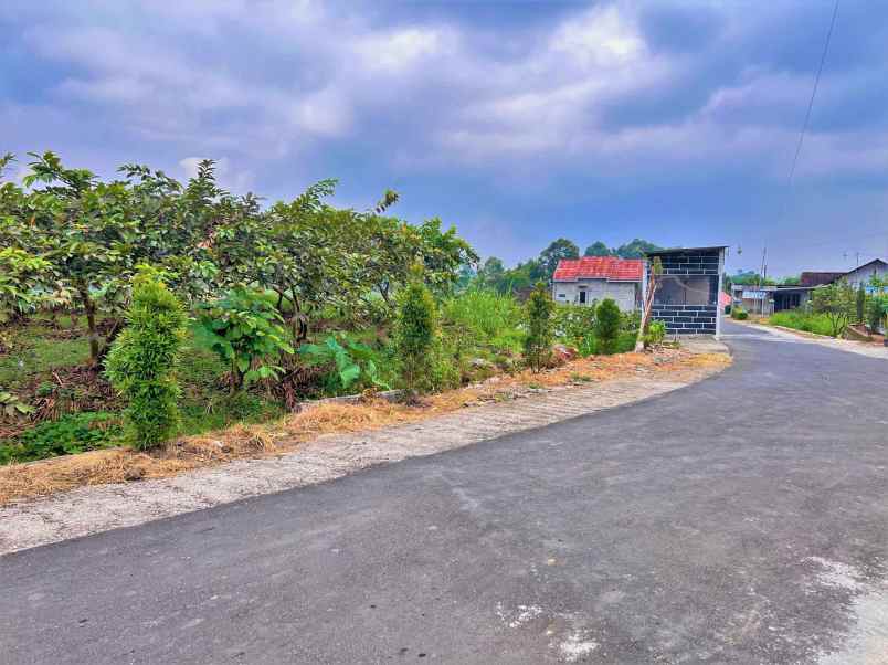 tanah 432m datar ngargoyoso view sawah