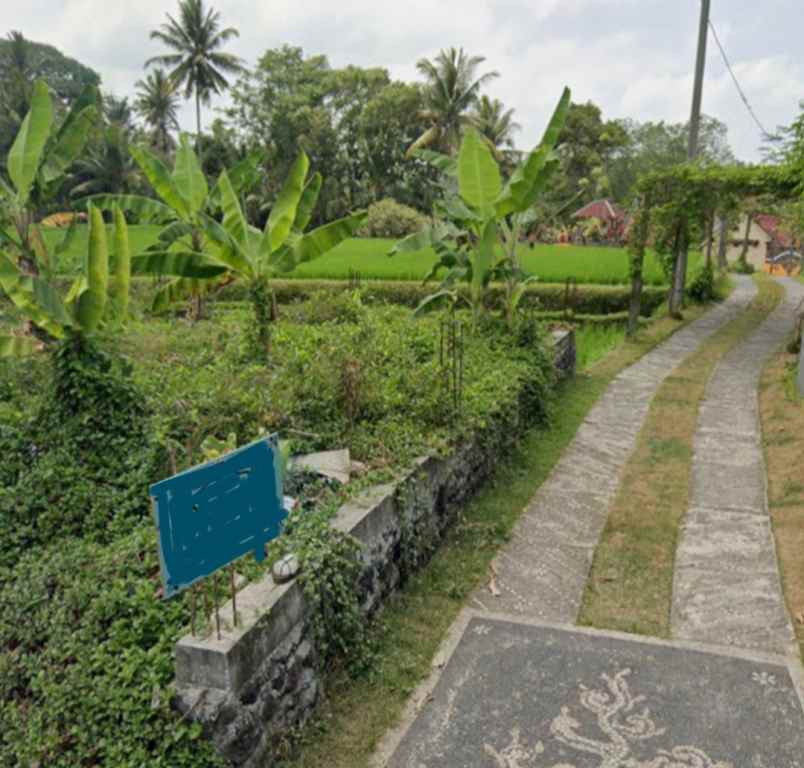 tanah di jalan utama sebali dekat ubud center