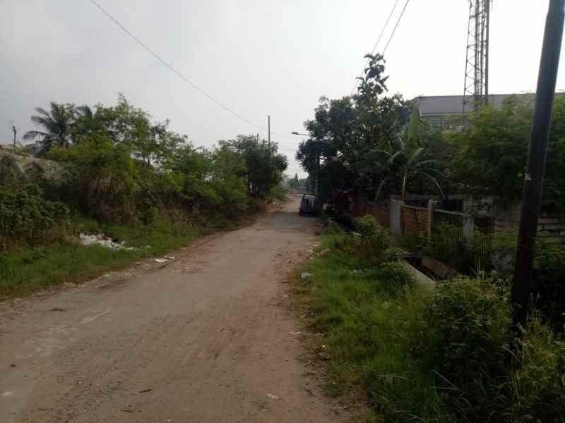 tanah jl akses marunda