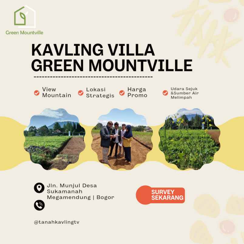 tanah jln gadog desa sukamanah