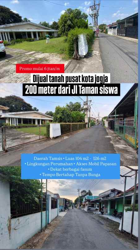 tanah strategis pusat kota yogyakarta