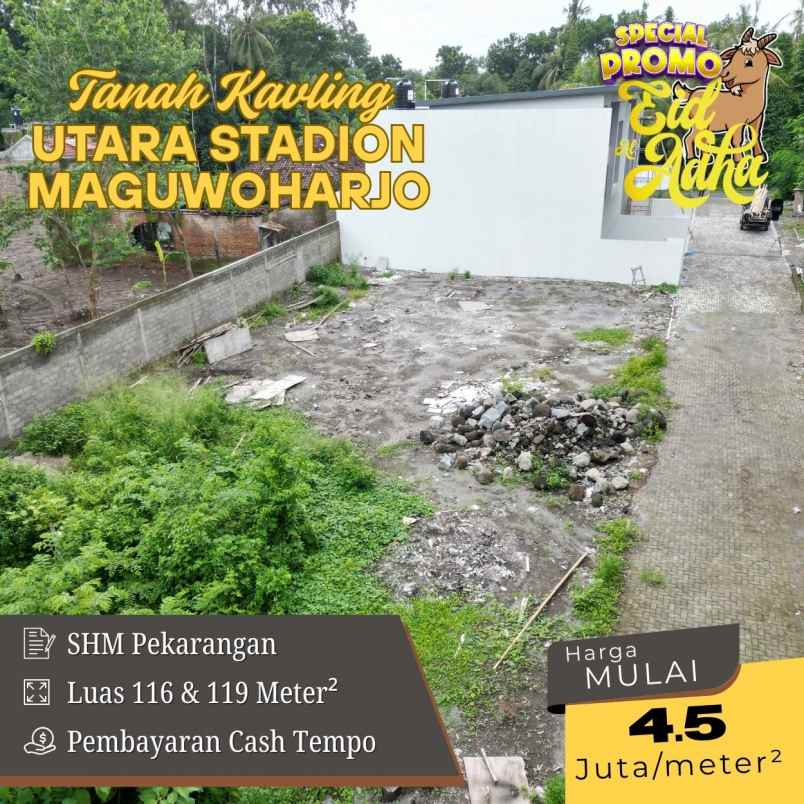 tanah strategis utara stadion maguwoharjo