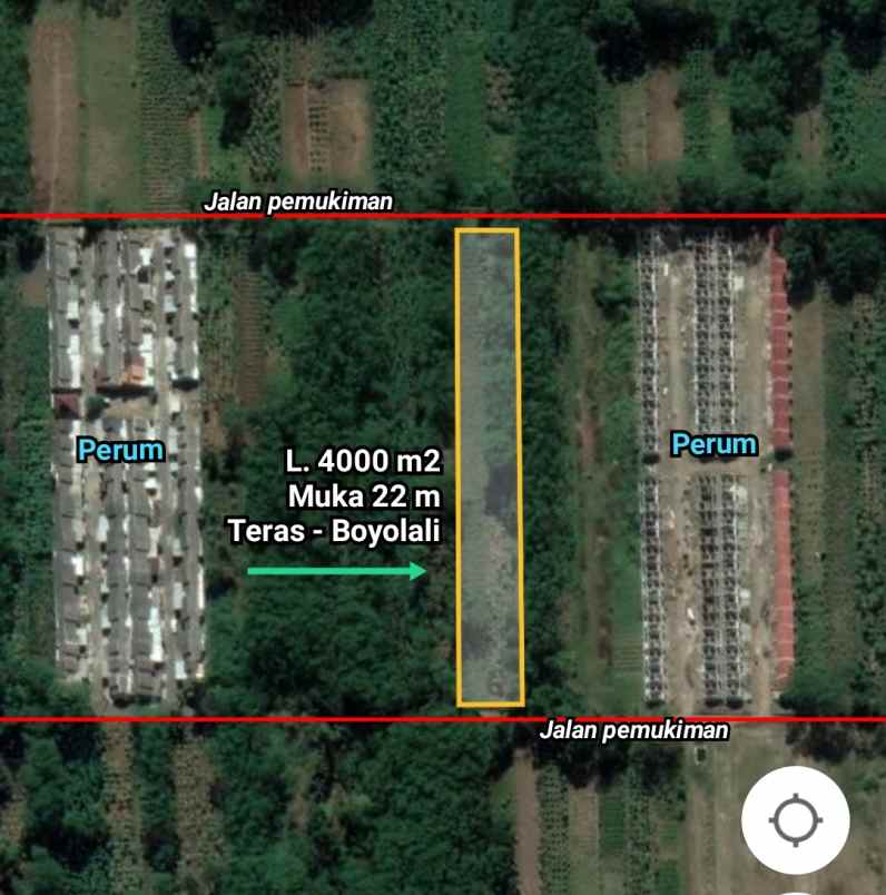 tanah teras boyolali