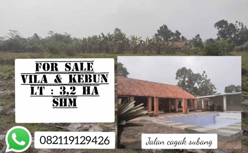 vila kebun jalan cagak subang jawa barat