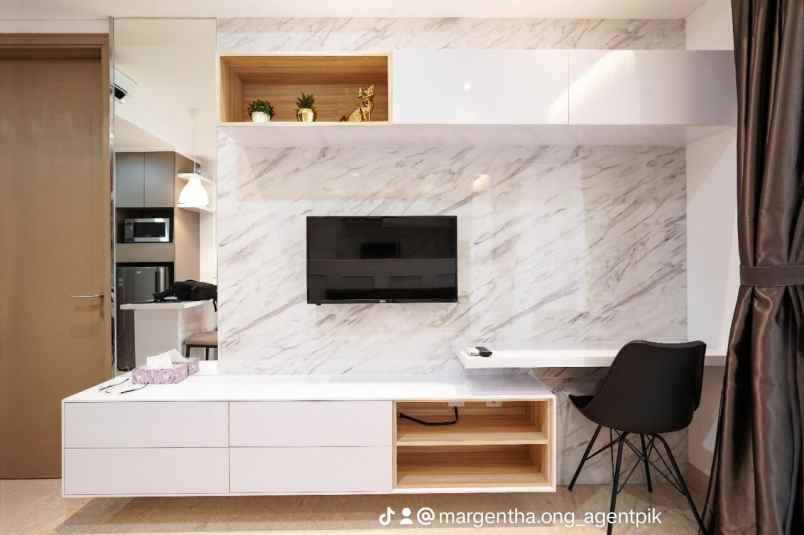 apartemen gold coast pik tower carribean full furnish