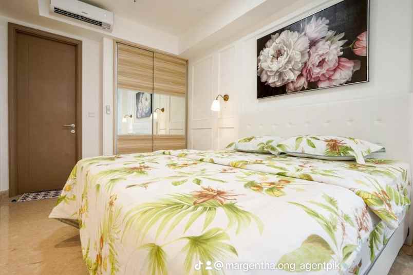 apartemen gold coast pik tower carribean full furnish