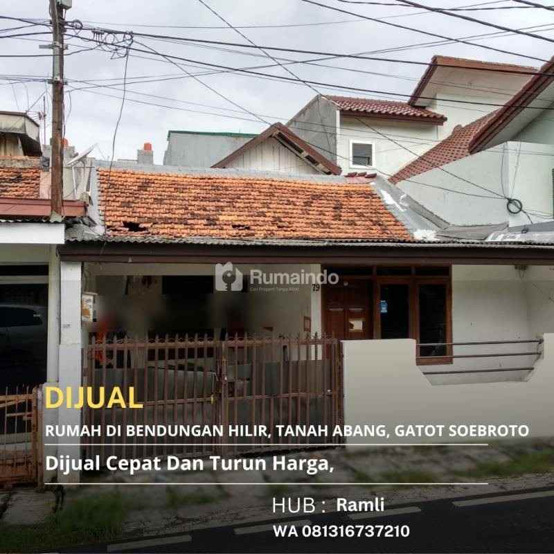 dijual cepat dan turun harga rumah di bendungan hilir