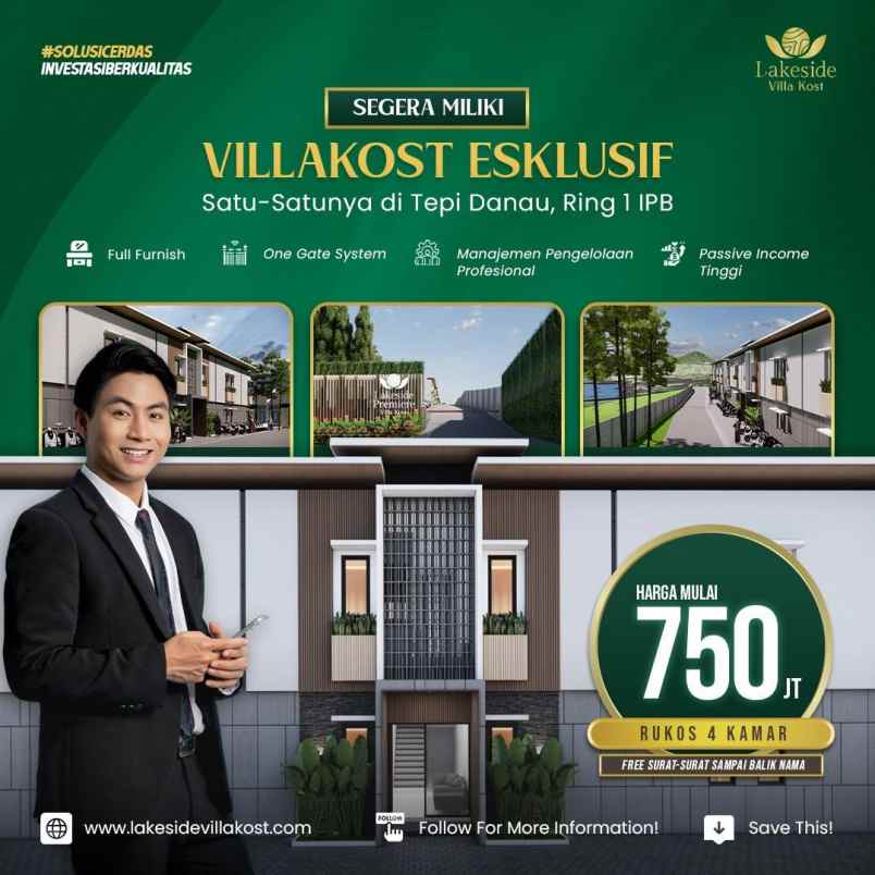 dijual kost dramaga
