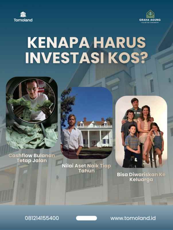 dijual kost merjosari