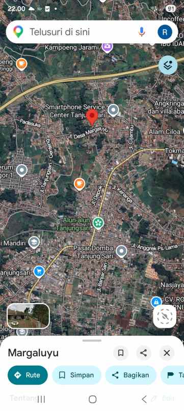 dijual murah tanah shm tanjungsari kab sumedang