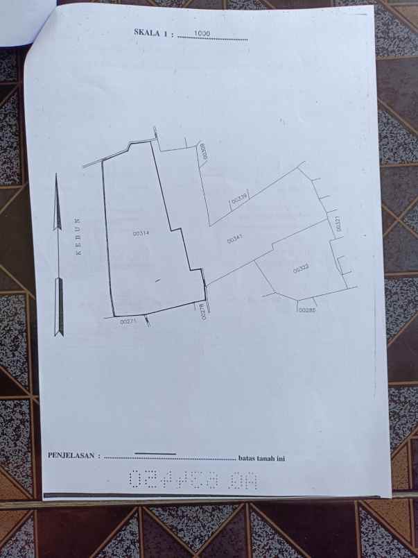 dijual murah tanah shm tanjungsari kab sumedang