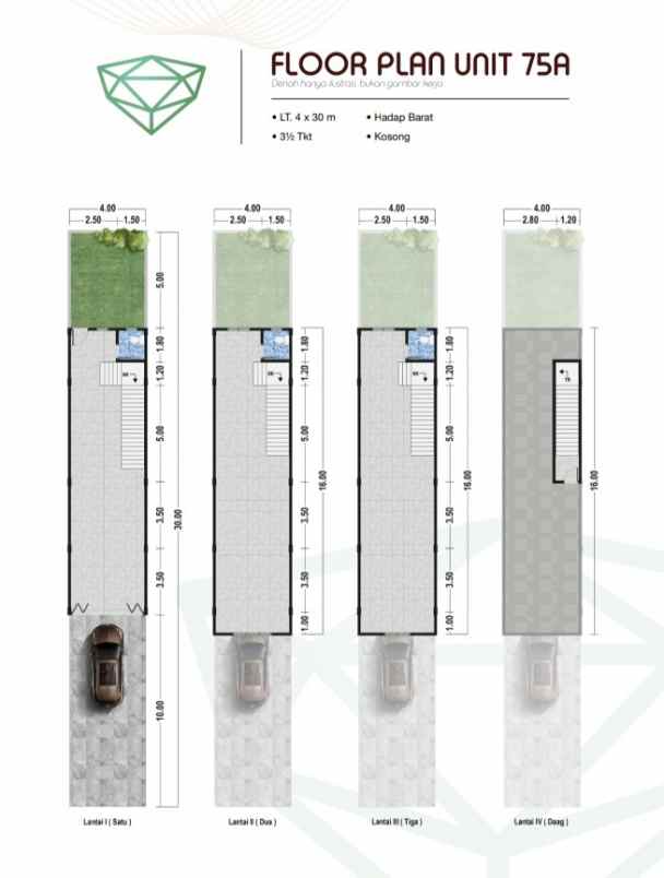 dijual ruko gudang kantor jalan laksana sutrisno