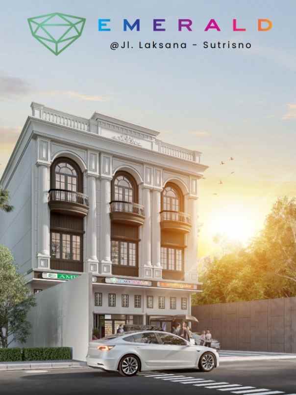 dijual ruko gudang kantor jalan laksana sutrisno