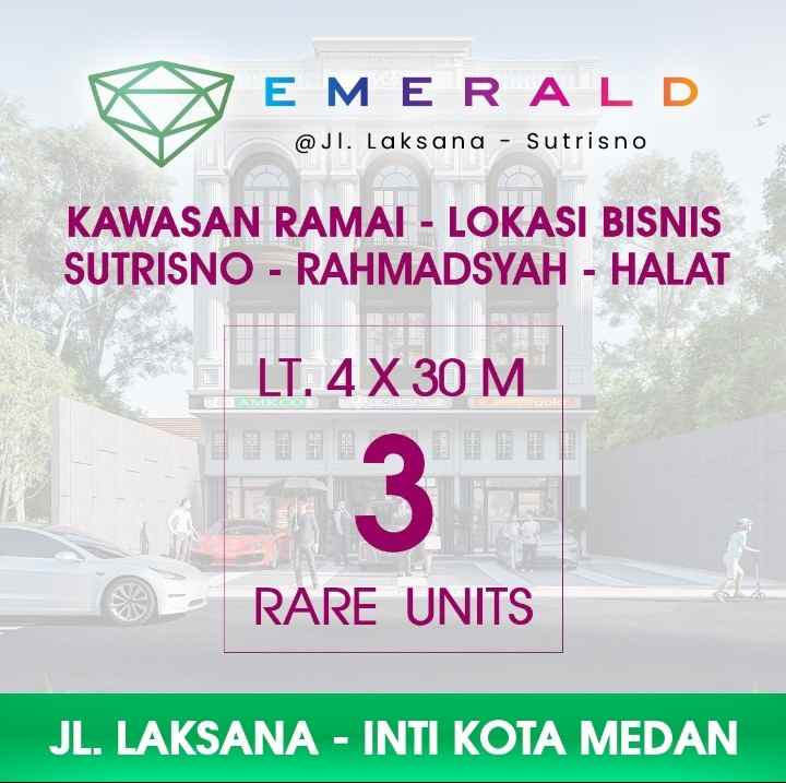 dijual ruko gudang kantor jalan laksana sutrisno