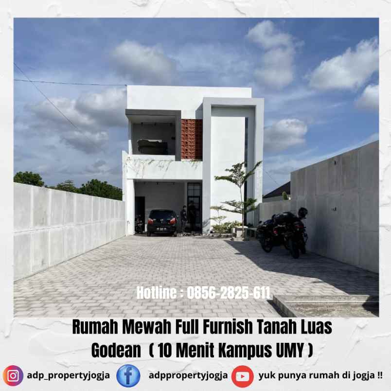 dijual rumah 10 menit kampus umy