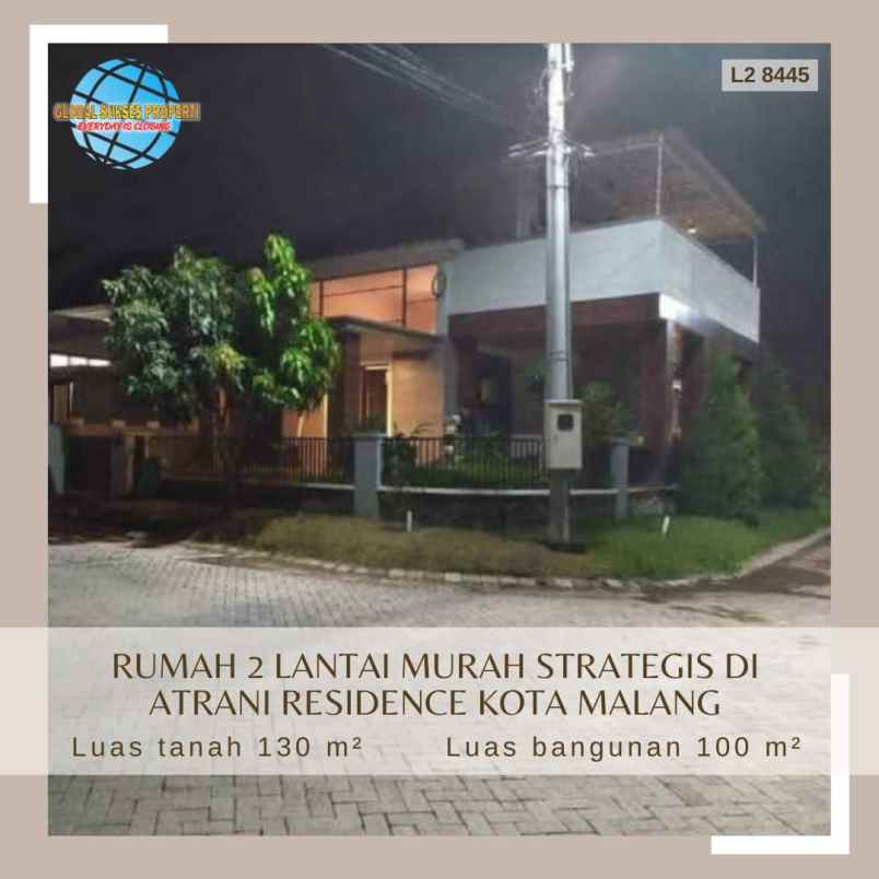 dijual rumah atrani residence