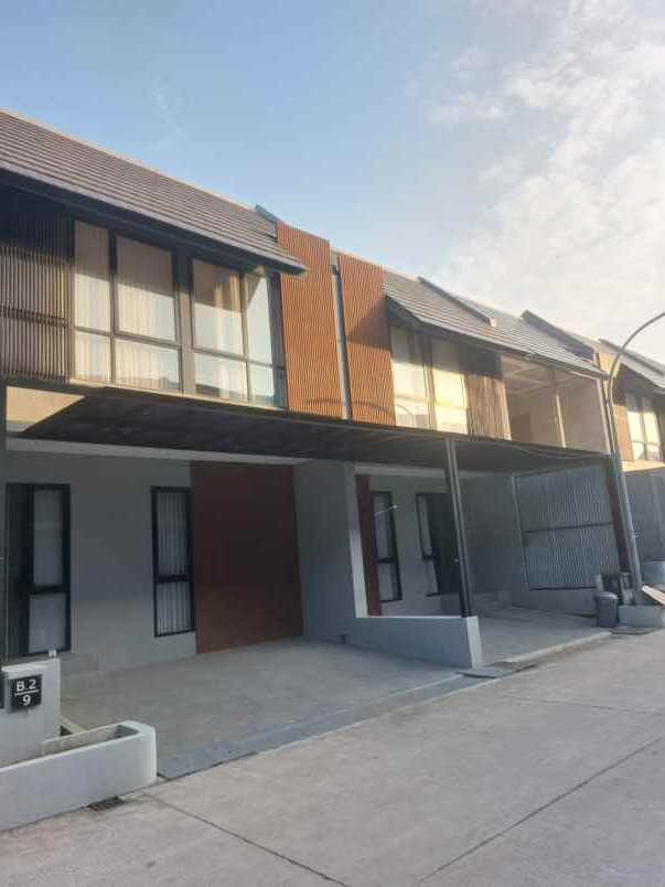 dijual rumah baru di cluster di semarang