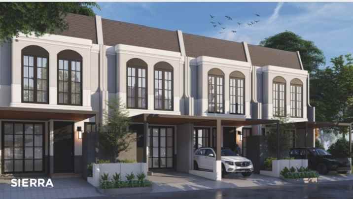 dijual rumah baru perumahan the hamlet