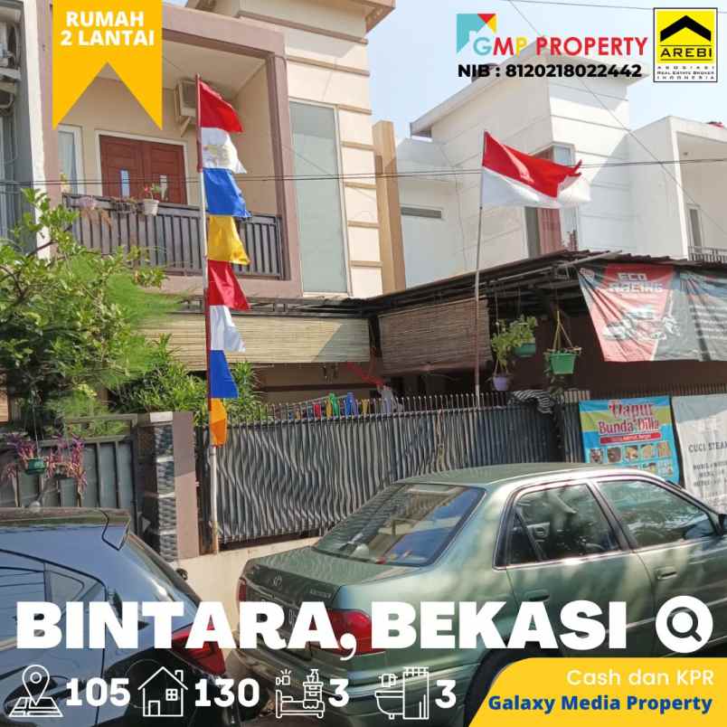 dijual rumah bintarajaya