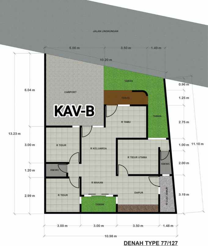dijual rumah cabakan sumberadi mlati sleman
