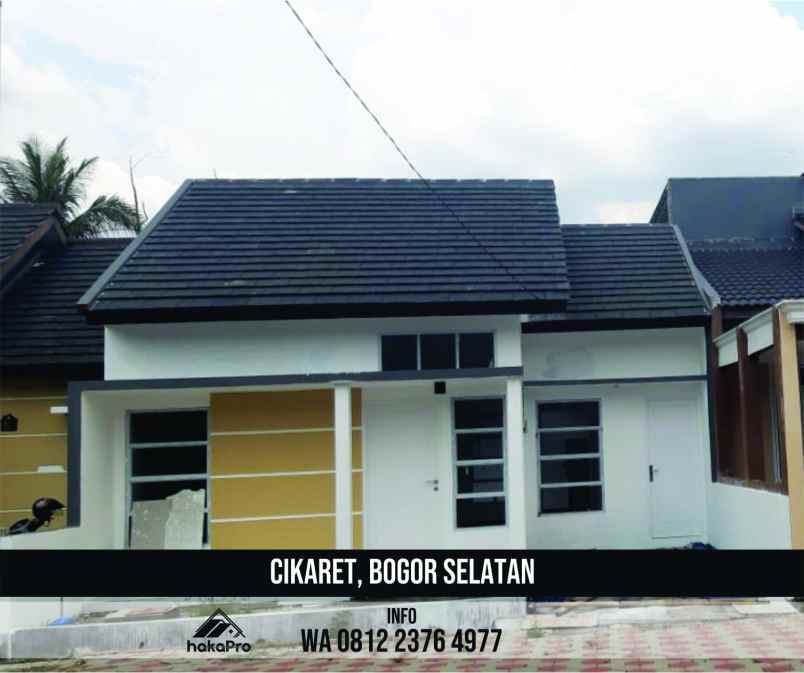dijual rumah cikaret bogor selatan