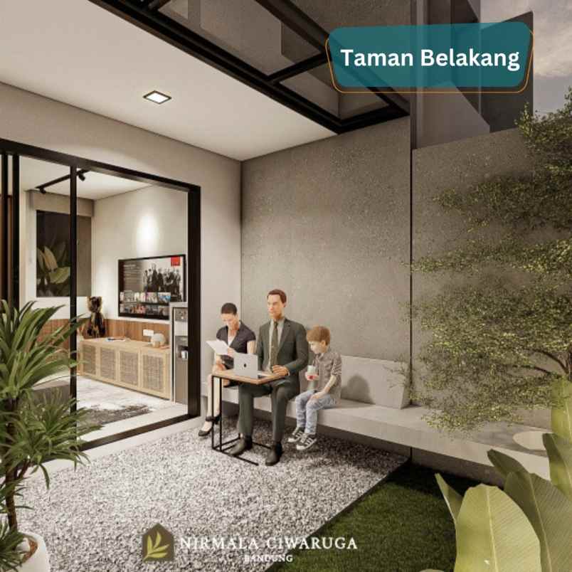 dijual rumah ciwaruga