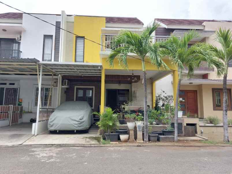 dijual rumah cluster harmoni harapan indah