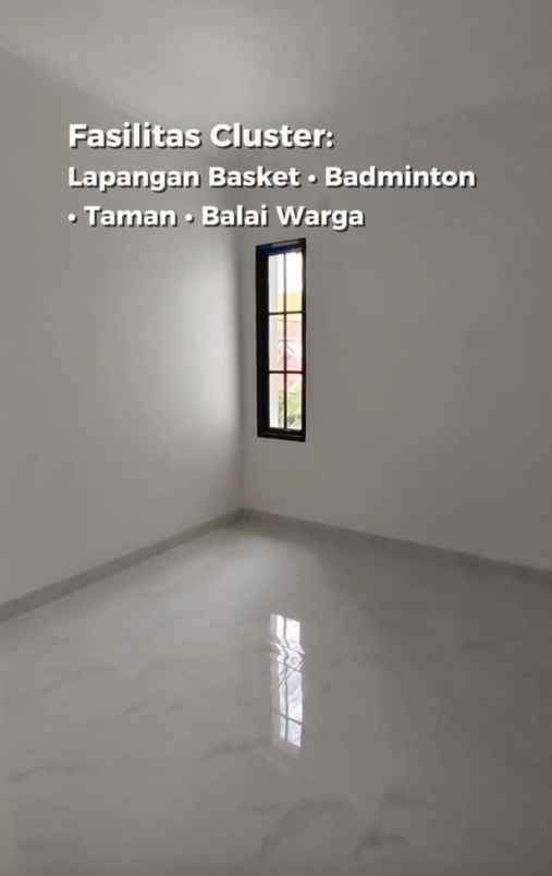 dijual rumah cluster ifolia kota