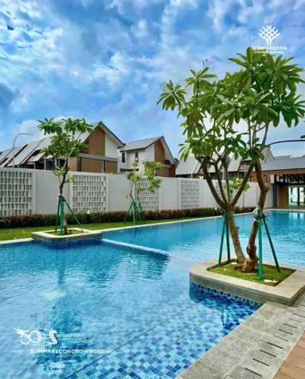 dijual rumah cluster viola summarecon